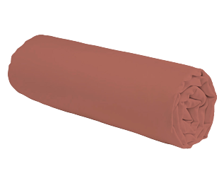 Drap-housse Coton Terracotta Bonnet 25 - 200x200 cm