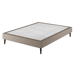 Sommier Tapissier Calla Deco Taupe - 160x200 cm