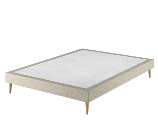 Sommier Tapissier Cirse Deco Beige - 140X190 cm