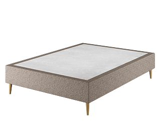 Sommier Tapissier Cronos Taupe - 140x190 cm