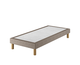 Sommier Tapissier Cirse Deco Taupe - 80x200 cm