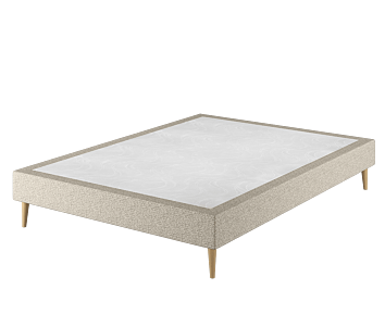 Sommier Tapissier Cosmos Deco Beige - 140x190 cm