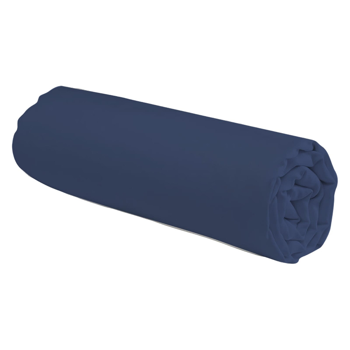 Le Roi du Matelas - Drap-housse Coton Bleu Bonnet 25 - 160x200 cm