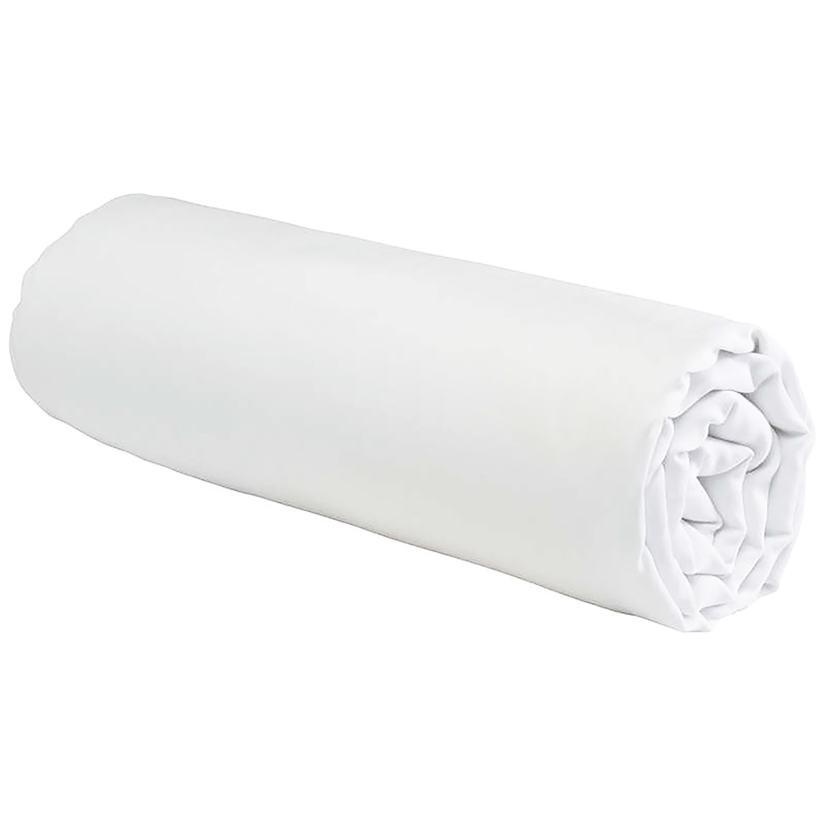 Le Roi du Matelas - Drap-housse Percale Blanc Bonnet 35 - 140x190 cm